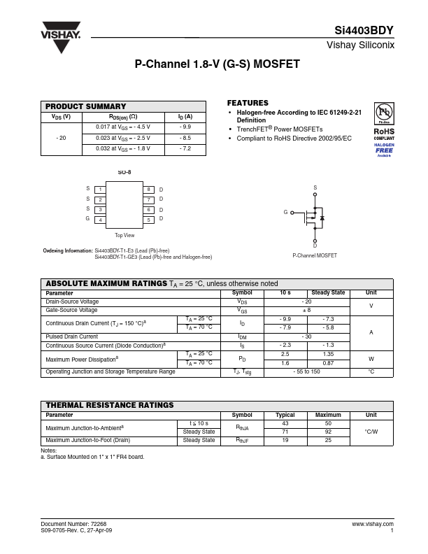 SI4403BDY