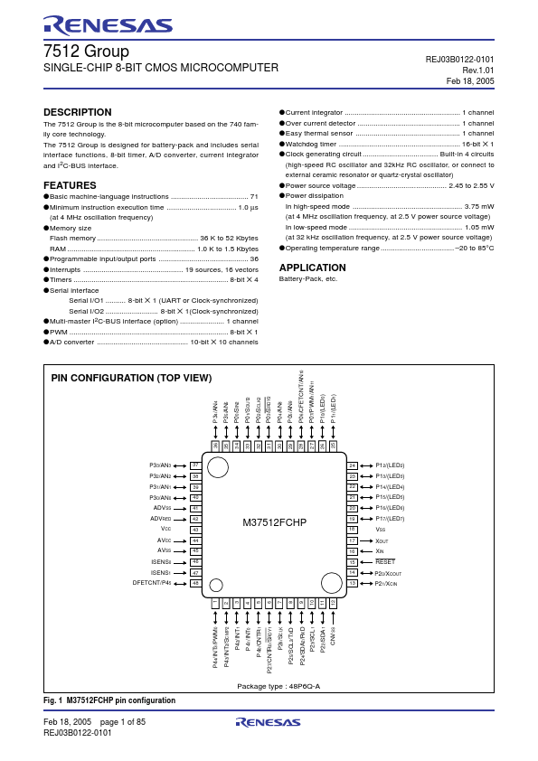 M37512FCH-XXXHP