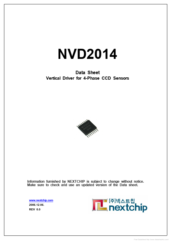 <?=NVD2014?> डेटा पत्रक पीडीएफ