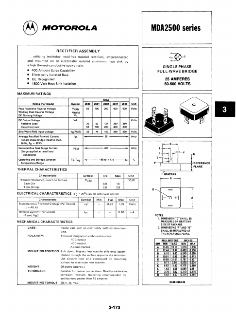 MDA2500 Motorola