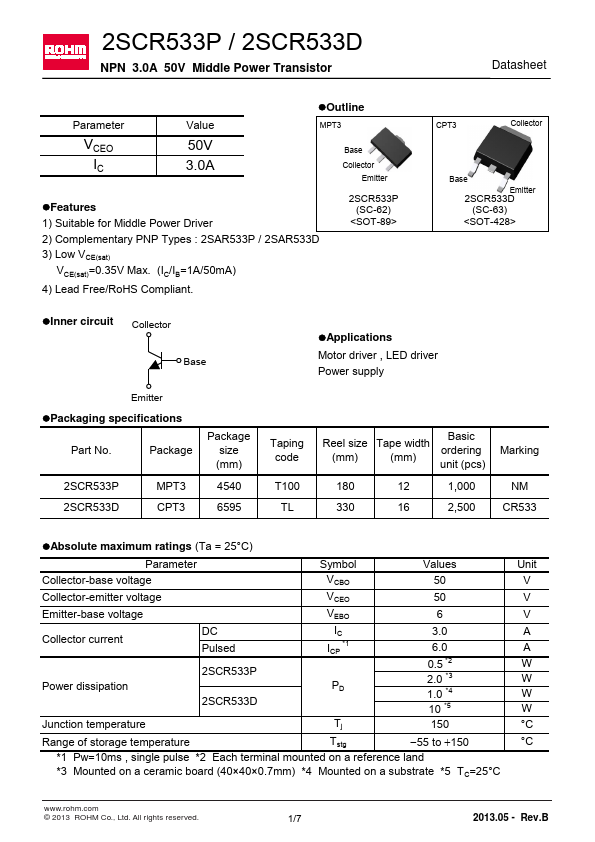 2SCR533D