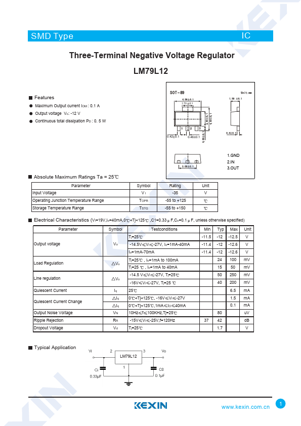 <?=LM79L12?> डेटा पत्रक पीडीएफ