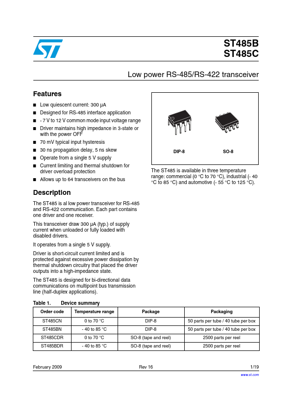 ST485C