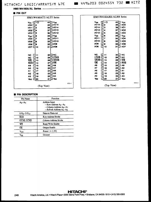 HM51W4160AL