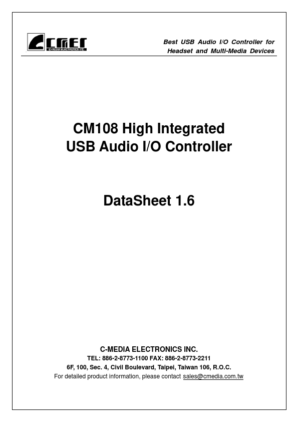 CM108 C-Media Electronics