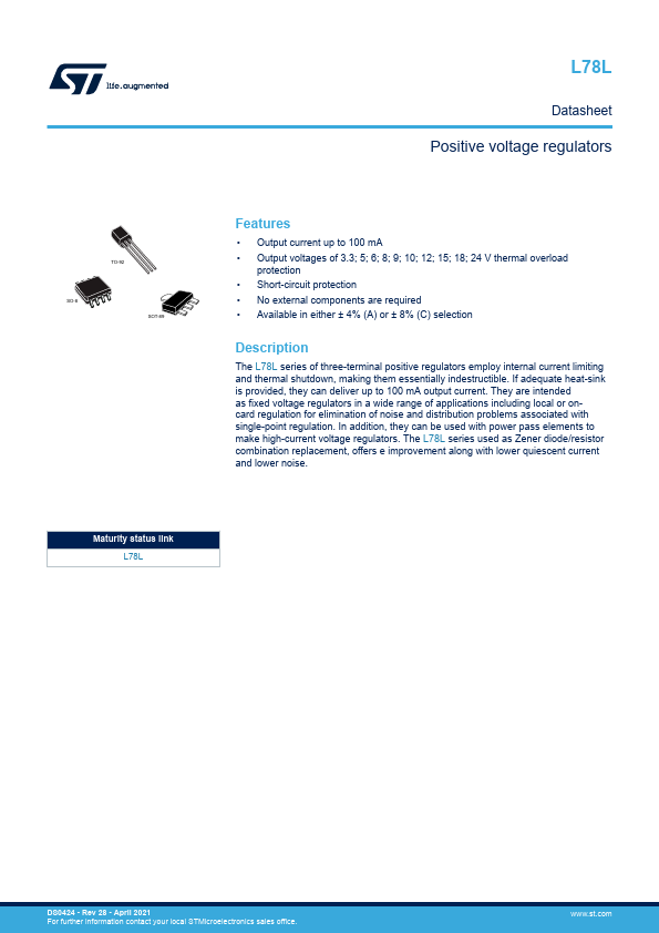 L78L12C STMicroelectronics