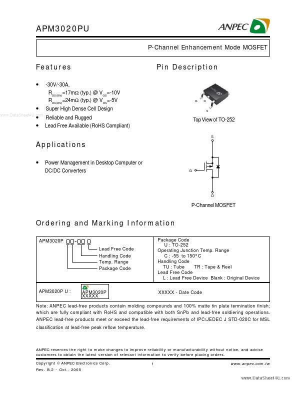 APM3020PU