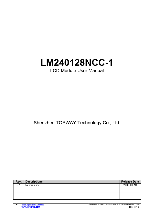 <?=LM240128NCC-1?> डेटा पत्रक पीडीएफ