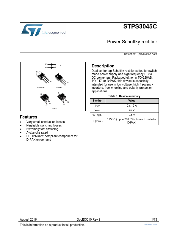 STPS3045C