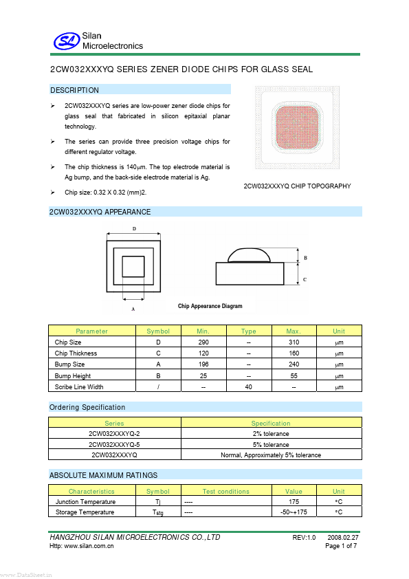 2CW032082YQ-2 Silan Microelectronics