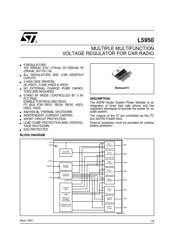 L5950 STMicroelectronics