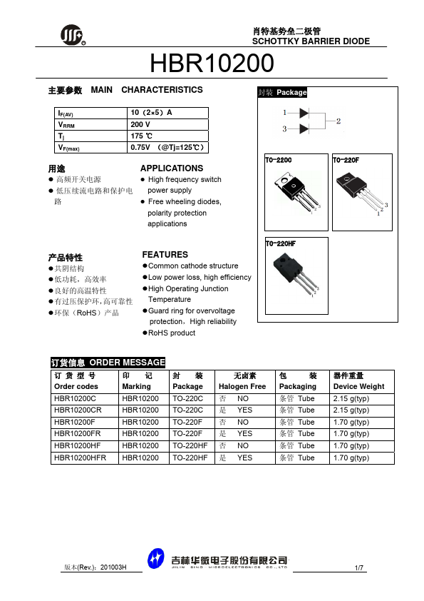 HBR10200C