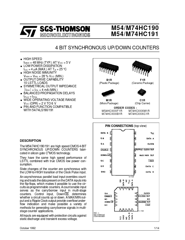 54191 SGS-THOMSON