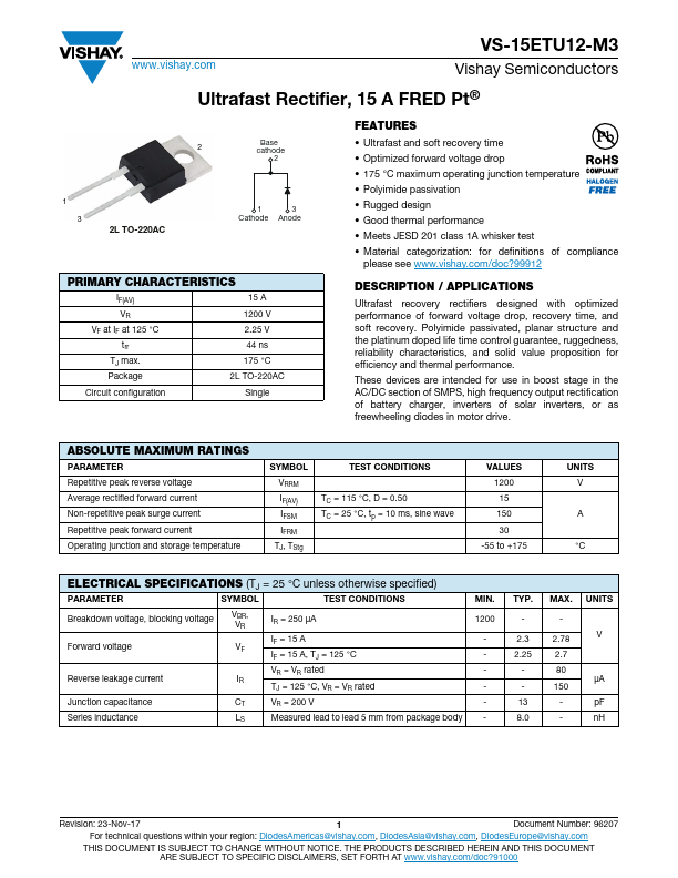 VS-15ETU12-M3