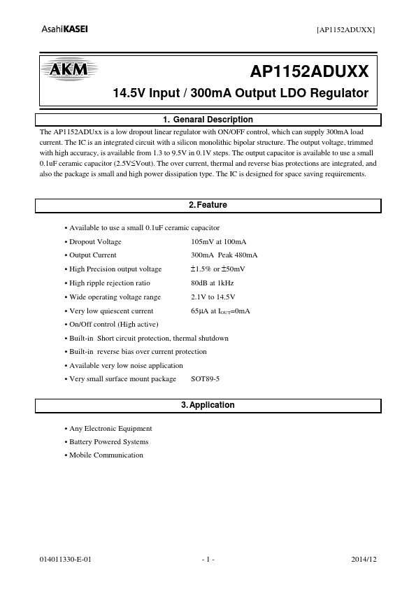 <?=AP1152ADU42?> डेटा पत्रक पीडीएफ