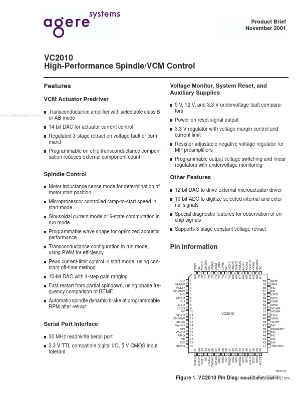 <?=VC2010?> डेटा पत्रक पीडीएफ