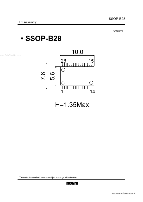 SSOP-B28 Rohm