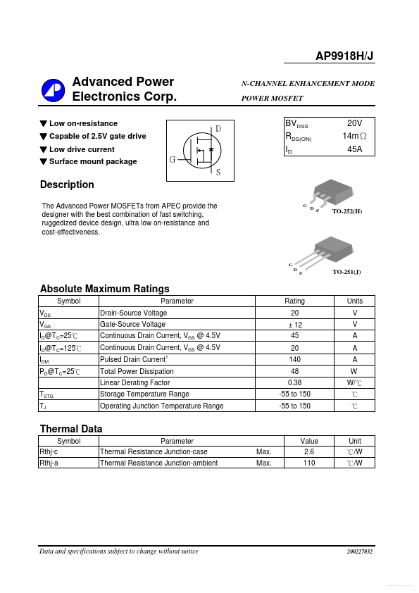 9918H Advanced Power Electronics