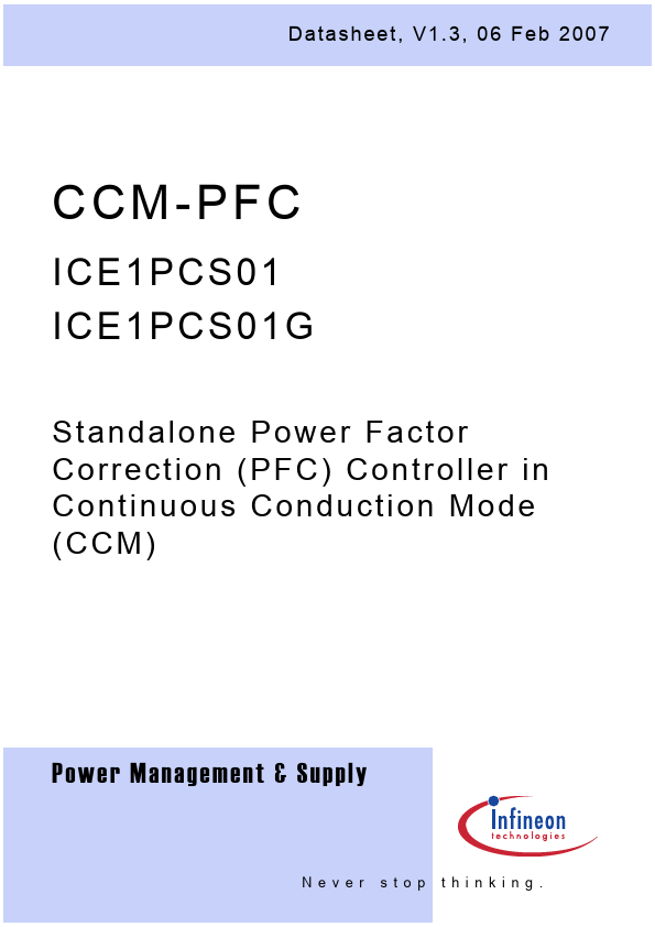 ICE1PCS01 Infineon