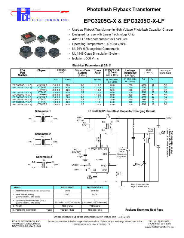 EPC3205G-x-LF