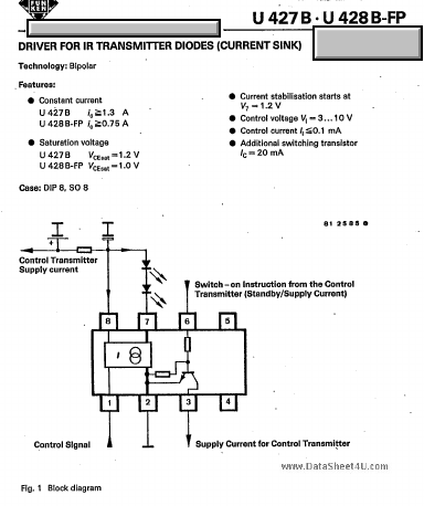 U428B Telefunken Microelectronics