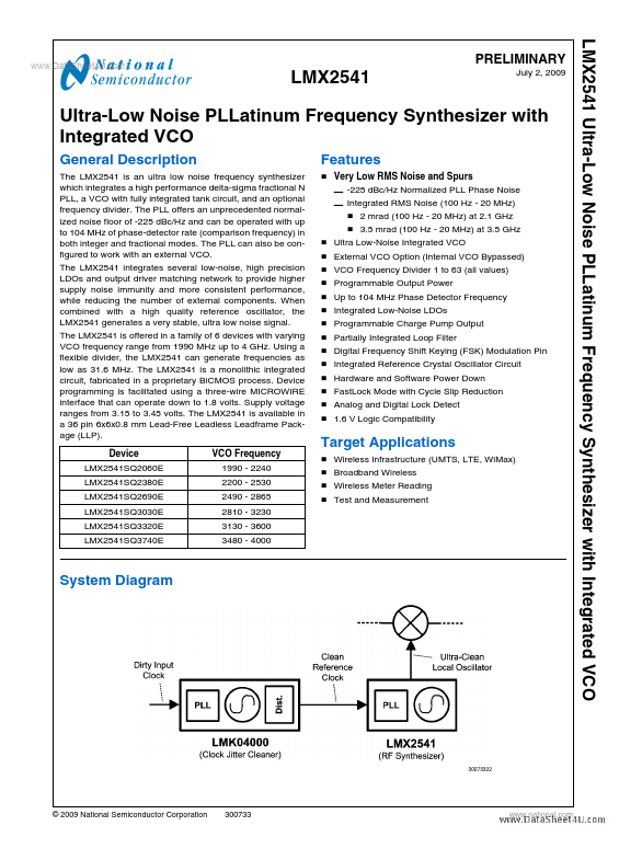 LMX2541