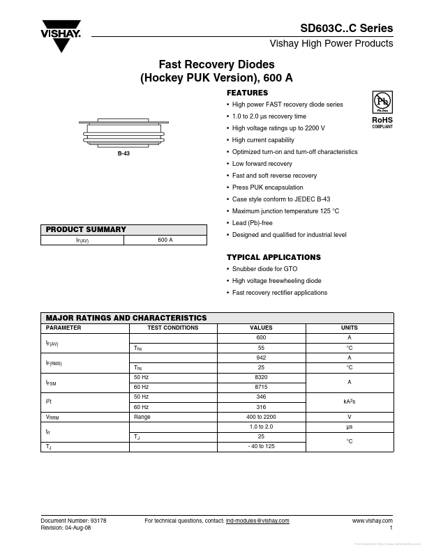 SD603C