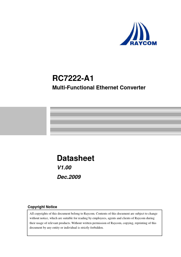 RC7222-A1 RAYCOM
