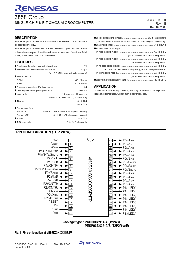 M38588GCFP