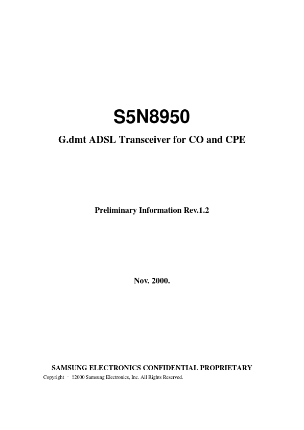S5N8950 Samsung semiconductor
