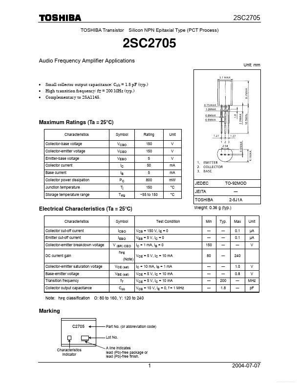 2SC2705