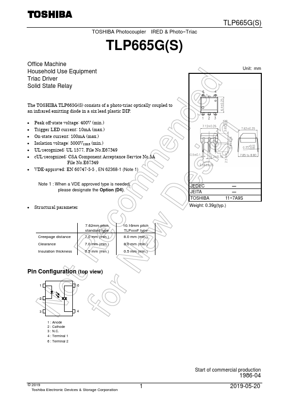 TLP665G