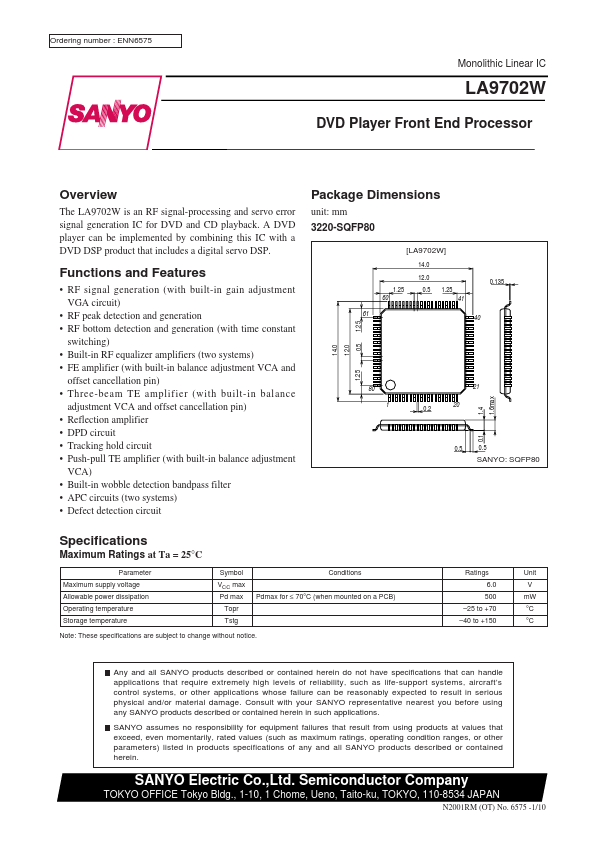 LA9702W