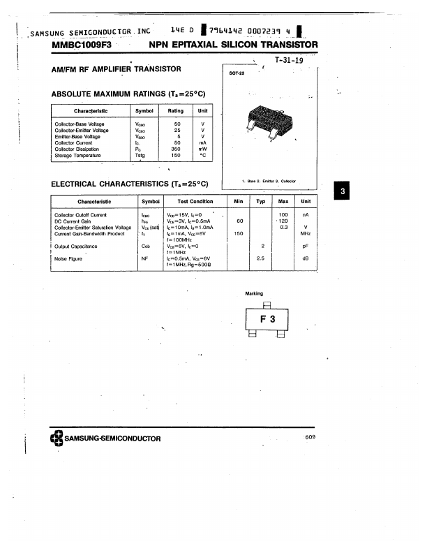 MMBC1009F3 Samsung