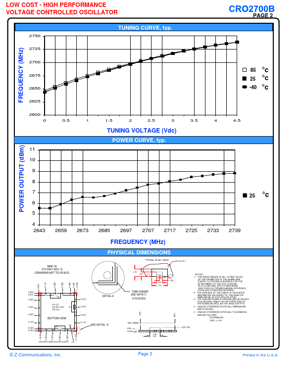 CRO2700B