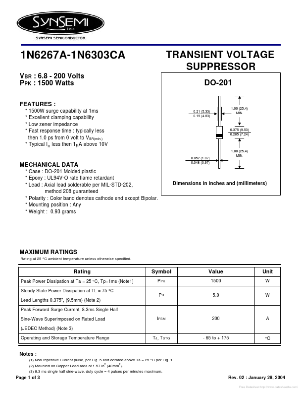 1N6272A