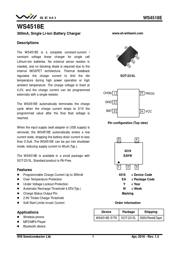 WS4518E