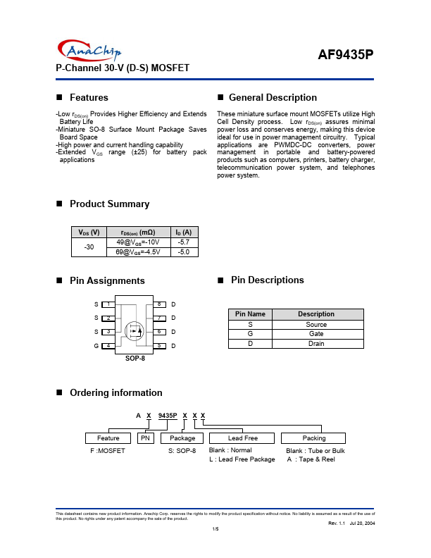 AF9435P