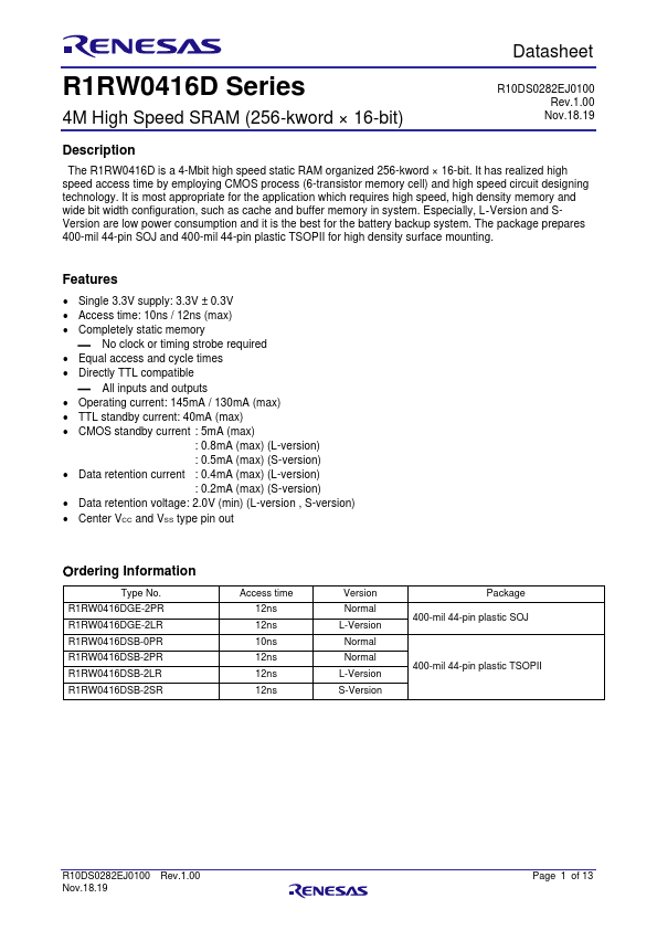 R1RW0416DSB-2PR