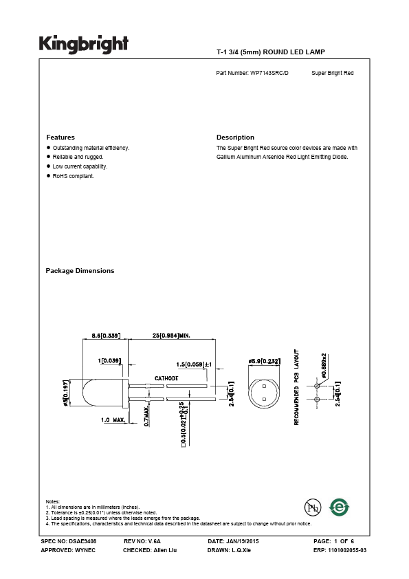 WP7143SRC-D