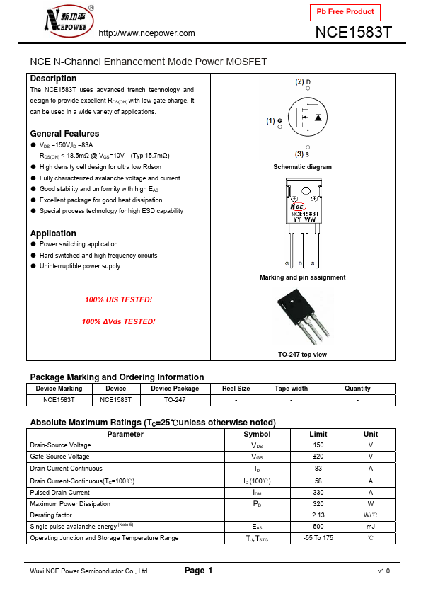 NCE1583T