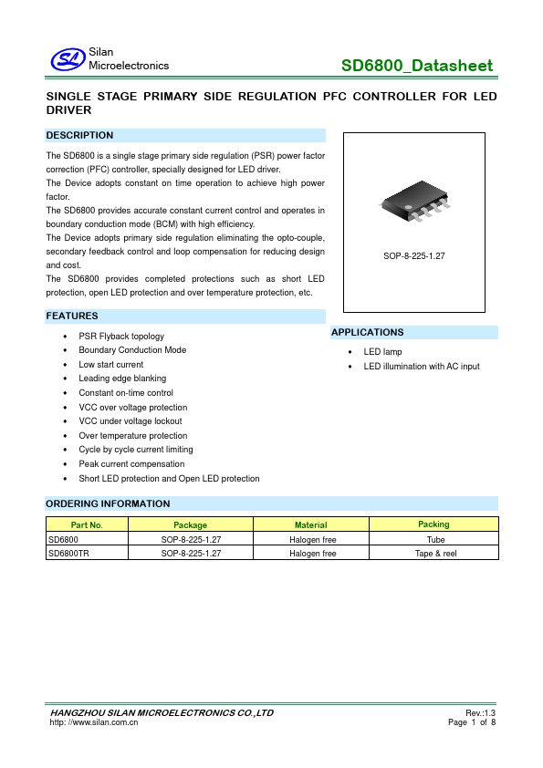 SD6800TR