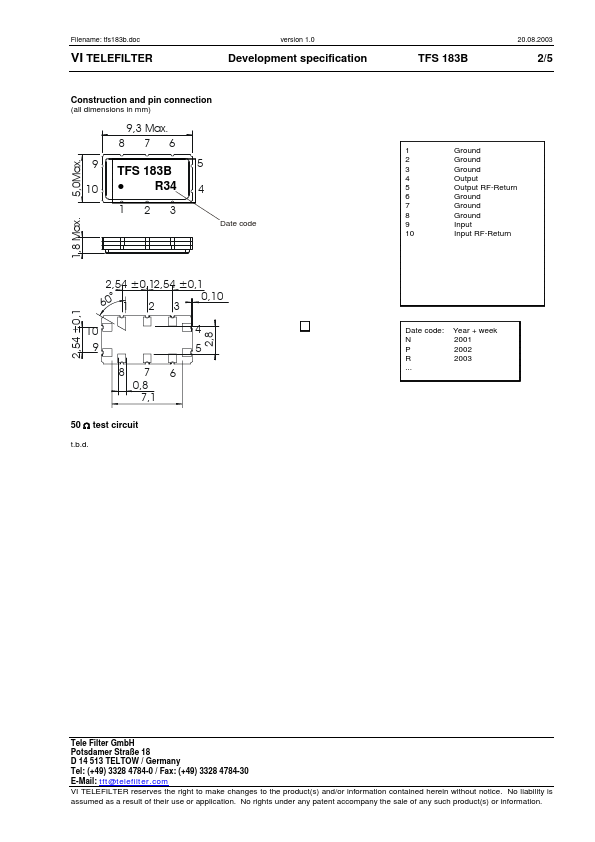 TFS183B