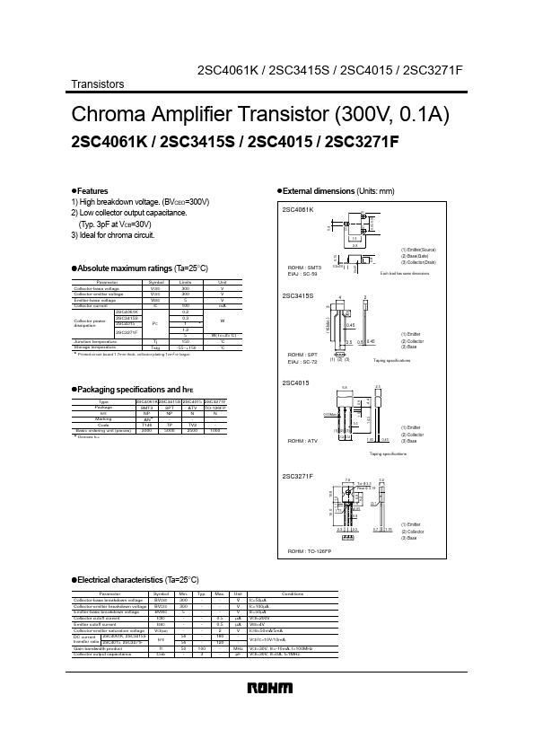 2SC3271F Rohm