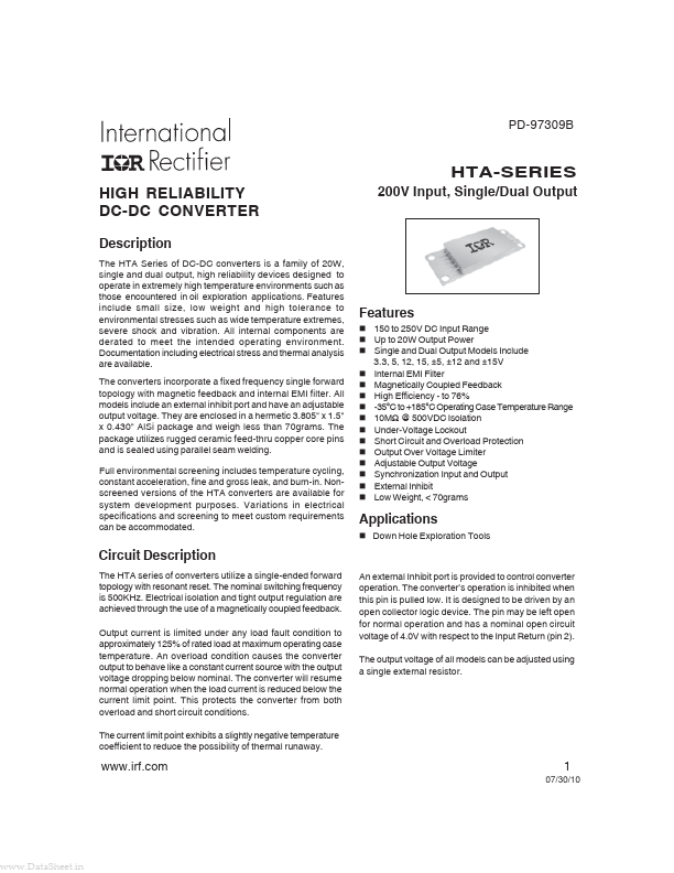 HTA20005S International Rectifier