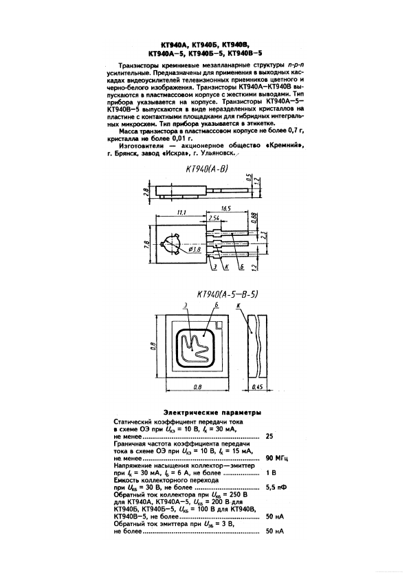 KT940A ETC