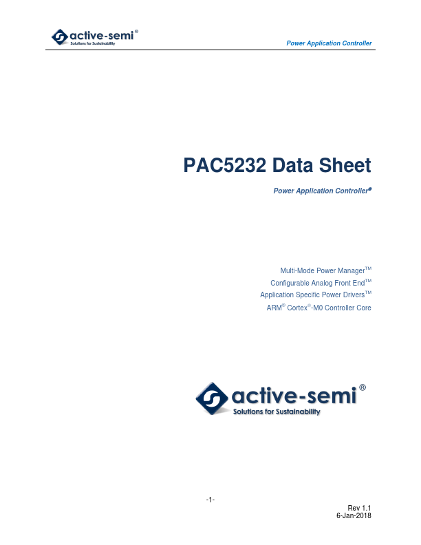 <?=PAC5232?> डेटा पत्रक पीडीएफ