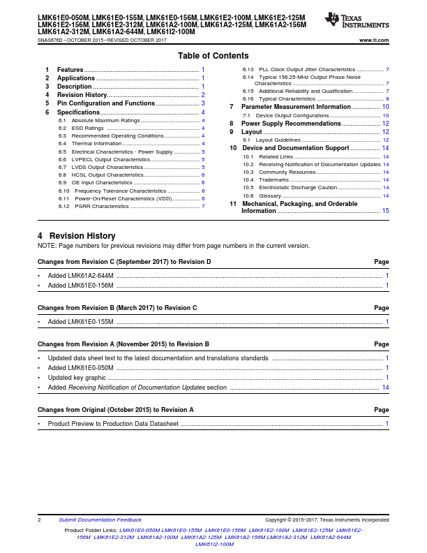 LMK61E2-156M