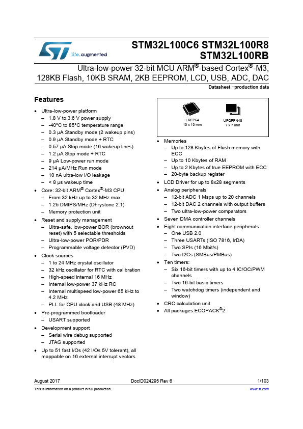 STM32L100C6