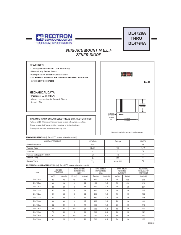 DL4729A Rectron